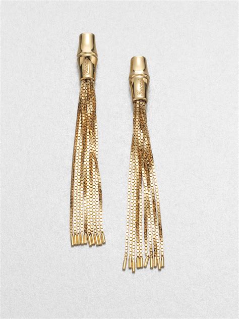 gucci jewellery bamboo collection|Gucci multi stone earrings.